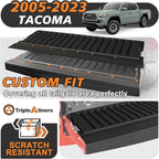 TripleAliners Tailgate Mat Compatible with Toyota Tacoma 2005-2023 Accessories Truck Tailgate Liner All-Weather Protector Cargo Cover Custom Fit for 2005-2023 Tacoma