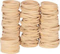 Rubber Bands Size #64, Elastic Band Beige 0.5bl about 110Pcs Wide Rubber Band For Office Home Supplies(3 1/2" x 1/16")