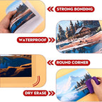 CAREGY 520 Pack Laminating Sheets, Thermal Laminating Plastic Paper Laminator Sheets,3 Mil, 9 x 11.5 Inches,Clear, Letter Size, Office and School Supplies