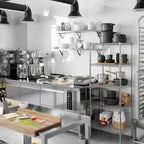 18" Deep x 24" Wide x 64" Height Wire Shelving Kit | 5-Tier | NSF Commercial Storage Rack Unit