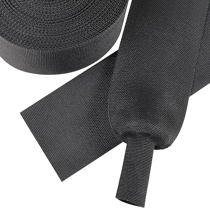 2:1 Heat shrinkable Braided Sleeving Fabric Wire Loom High Temp Heat Shrink Wiring Harness Abrasion Protector Cable Sleeve(2"-15ft)