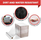 Stretch Wrap 4 Pack 18" x 1100 SqFt – Heavy Duty 80 Gauge (20 Micron) Shrink Wrap Rolls for Moving, Furniture, and Packing, Industrial Plastic Stretch Film, Pallet Wrap & Shrink Film Roll