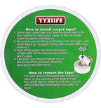 YYXLIFE Rug Tape Double Sided Carpet Tape Heavy Duty, 2 Inch x 30 Yards, Carpet Adhesive Removable Multi-Purpose Tape Cloth for Area Rugs, Outdoor Rugs, Carpets, Tape Carpet Adhesive, White