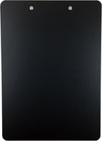 Clipboard Dry Erase Surface 9'' x 12.5'' Letter Size Low Profile Clip Whiteboard Single (Pack of 1)