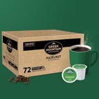 Green Mountain Coffee Roasters Hazelnut Keurig Single-Serve K-Cup pods, Light Roast Coffee, 72 Count