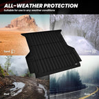 LASFIT Bed Mat for Ford Ranger 2025 2024 5.0ft Truck Bed All Weather Protector TPE Easy Clean Durable Bed Liner -Not Fit for Drop in Bedlienr