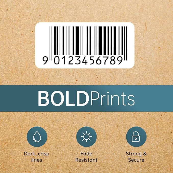 Compatible Thermal Labels Replacement for Zebra (【2" x 1"】 16 Rolls/20800Labels)