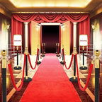 Blulu 8 Sets Stainless Steel Stanchion Set 8 Crowd Control Poles 7 Velvet Ropes and 2 A4 Sign Holders Carpet Ropes and Hollow Base Poles Easy Assembly Safety Barrier for Event Party(Black Gold)