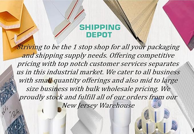 Secure Seal Shipping Boxes - 4x4x4" Mailers - White Foldable Corrugated Cardboard Packaging for Mailing, Moving, Storage, and Organizing - Strong Lightweight Foldable (Bulk 50 Pack)