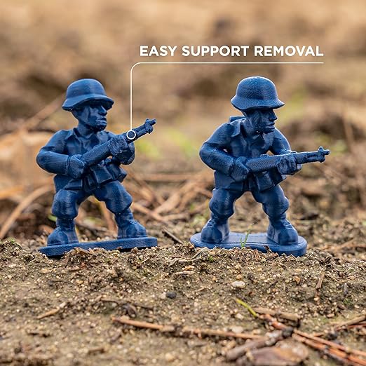 Polymaker Matte PLA Filament Army Blue 1.75mm 1kg 3D Printing Filament, PolyTerra 3D Printer PLA Filament