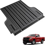 Truck Bed Mat for Nissan Frontier 2022-2026, All Weather Truck Bed Liner for 2026 2025 Nissan Frontier Accessories, 5FT TPE Cargo Liner Truck Mat