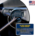 Envelope Cargo Net for Toyota Tacoma - Fits 2005-2025 - Patented Bed Rail Integration - Upgraded 5mm Bungee - Integrated Storage Bag - Heavy Duty Carabiners - Designed in USA