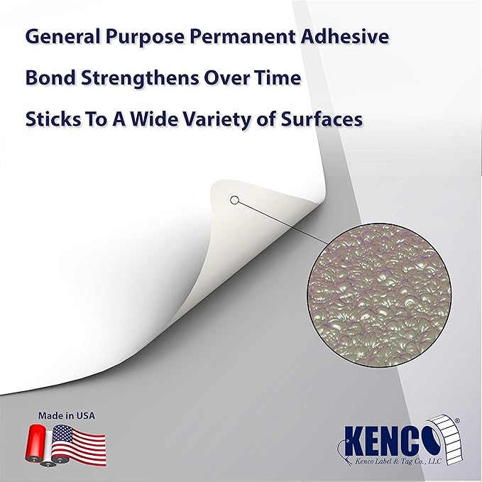 4" X 6" Direct Thermal Perforated Stickers Labels for Shipping Labels, Inventory, and Color Coding - Compatible with Zebra, Rollo, Godex and More (White, 48 Rolls)