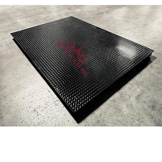 Liberty Scales Heavy Duty Industrial 60" x 84" Floor Scale Accurate Livestock Digital 5’ x 7 Pallet Scales for Warehouse or Shipping Weighing (1000 Ibs x 0.2 Ib)