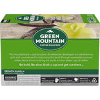 Green Mountain Coffee Roasters French Vanilla Keurig Single-Serve K-Cup pods, Light Roast Coffee, 12 Count