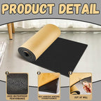 Pangda 1 Piece 78 x 12 x 1/2 Inch Extra Large Marine Foam Roll Closed Cell Rubber with Adhesive Insulation Sheets Lightweight Single Sided Tape Water Weather Resistant for Craft