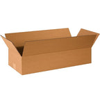 TAPE LOGIC 24x10x4 Flat Corrugated Boxes, Flat, 24L x 10W x 4H, Pack of 25 | Shipping, Packaging, Moving, Storage Box for Home or Business, Strong Wholesale Bulk Boxes