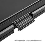 Amazon Basics Plastic Storage Clipboard,Black, 2-Pack