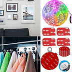 Double Sided Tape Heavy Duty 3pcs 4in x 8in Mounting Tape Pad Sticker Strong Adhesive Tape Waterproof Foam Tape for Indoor and Out Door…