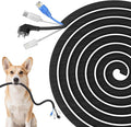 Cord Protectors from Pets No Chew, Ultra Durable Wire Protector Cord Covers for Pets, Flexible Cable Sleeve Cord Management for TV/Computer/Electric Wires/Phone Charging Cables (3/8"-20Feet)