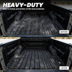LASFIT Truck Bed Mat Fit for Chevrolet Chevy Colorado/GMC Canyon 2023 2024 2025 2026 5FT Accessories, Vehicle Bed Mat Custom Fit Flush All Weather Protection TPE Pickup Car Bed Cargo Trunk Liner