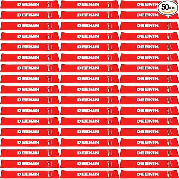 Deekin Resistance Bands Resistance Loop Exercise Bands Exercise Equipment Elastic Ring for Women and Men Home Fitness, Gym, Yoga