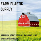 Farm Plastic Supply - White Plastic Sheeting - 6 mil - (10' x 100') - Thick Plastic Sheeting, Heavy Duty Polyethylene Film, Drop Cloth Vapor Barrier Covering for Crawl Space