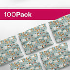 Package Mint Poly Mailers Cute Shipping Bags for Clothing, Plastic Mailing Bags for Small Business Self Seal, Non-Padded Waterproof Packaging Envelope, 10x13 Multi-Color, 100 Pack