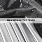 Outdoor Prep Table Cover 60 Inch,Waterproof Patio Stainless Steel Metal BBQ Table Cover All Season Protection for Outdoor Table - 60 x 24 x 35 Inch