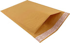 Amazon Basics Kraft Bubble Self-Seal Mailer, 8.5" x 14" (Internal Size - 8.25" x 13.75"), 100-Pack, Brown