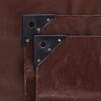 WHITEDUCK Super Heavy Duty Poly Tarp Cover 16 Mil & 10 Mil with Grommets and Reinforced Edges (Brown, White & Silver Black) (Brown- 16 Mil, 6' x 8')