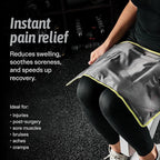 Hot & Cold Reusable Gel Packs (XL, 1 Pack) Flexible Soft Compress - Ice & Heat Therapy for Injuries, Back, Shoulder, Hip, Knee, Joint Pain, Swelling, Bruises, Post Surgery - Sport Temp