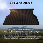 LASFIT Bed Mat for Toyota 2024-2026 Tacoma (5FT/5'Bed) Truck Bed, All Weather 5 ft Rubber Car Bed Liner for Toyota Tacoma 2024 2025 2026 Accessories, TPE Trunk Mat&Bed Liner (Not Fit Drop-in Liners)