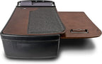 AutoExec GripMaster Car Desk for Your Vehicle Workstation and Mobile Office, Mahogany with 400 watt Power Inverter