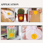 2 Inch Fluorescent Orange Circle Stickers 500 Pcs,Permanent Color Coding Dots for Office Home Organization, File Classification,Multipurpose Labels