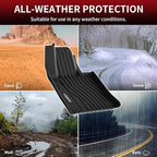 LASFIT Floor Mats for Mercedes Benz GLC 2023-2026 (Coupe Only for 2024-2026), GLC300 / GLC350e / GLC43 AMG/GLC 63 AMG S E, All Weather TPE Floor Liners Custom Fit GLC Car Mats 1st & 2nd Row Set