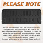 TripleAliners Tailgate Mat Compatible with Ford Ranger 2019-2023 Accessories Truck Tailgate Liner Bed Cover All-Weather Protector Cargo Cover Custom Fit for 2019-2023 Ranger