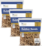 Upgrade Rubber Bands, Size 64, 1 lb Bags, 3-Pack, Made in USA