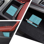 2-Pack Car Registration and Insurance Holder for Women Men, Glove Box Paperwork Organizer with Magnetic Buckle for Easy Access and Protect Documents and Various Cards in Vehicle, Blue