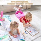 Sherr 30 Pcs Clipboard 9 x 13 Inch Large Brown Wooden Horizontal with Low Profile Clip Landscape Clipboard Layout for School Classroom Office Drawing Sketching Art Back to School Supplies