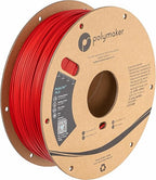 Polymaker PLA Filament, Wine Red 3D Printing PLA Filament 1.75mm 1kg - PolyLite 3D Printer PLA Filament, Dimensional Accuracy +/- 0.03mm, Compatible with Most 3D Printer, Wine Red