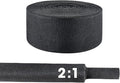2 in 1 Heat Shrink Braided Sleeving Fabric Tubing-Ideal fit Irregular Shape Hose/Cable/Wire (1-3/8"(34mm), 22FT,)