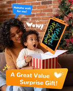 KOKODI LCD Writing Tablet, 10 Inch Colorful Doodle Board Drawing Tablet, Erasable Reusable Electronic Drawing Pads, Educational and Learning Toy for 3-6 Years Old Boy and Girls