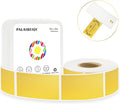 1x2 inch Blank Removable Freezer Labels Printable Rectangle Stickers 500PCS Water Oil Resistant with Perforation Line for Food Containers Jars Pantry Organization, Gold
