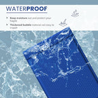 Royal Blue 10.5x16 Inch Poly Bubble Mailers #5 | Self Seal Large Padded Envelopes Air Cushioned Bubble Mailer | Usable Size 10.5x15 Inch | Waterproof Lightweight Mailing Shipping Bags | 100 Pack Bulk