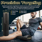 Fitizen Foam Roller – Muscle Massage Rehab Stiff Back Pain Physical Therapy Deep Tissue Firm Exercise Equipment Home Gym Stress Yoga Pilates for The Fit Citizen by FitNation