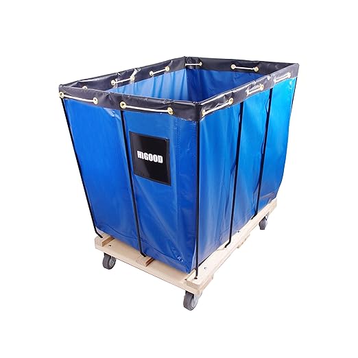Basket Trucks Blue 12 Bushel Knock Down Truck, 15.0 cu. ft, 600 lb, 36" L X 26" W X 34" H Capacity