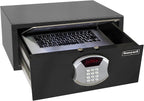 Honeywell 5805 PullOut Drawer, Security Safe with Digital Lock, Sliding Cabinet Drawer, 0.74Cubic', Steel, Black Finish