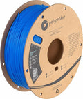 Polymaker PLA Filament, Azure Blue 3D Printing PLA Filament 1.75mm 1kg - PolyLite 3D Printer PLA Filament, Dimensional Accuracy +/- 0.03mm, Compatible with Most 3D Printer, Azure Blue