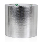 BOMEI PACK Adhesive Aluminum Foil Heat Shield Tape Barrier 4in x 66ft, Fiberglass Thermal Insulation Reflective Material High Temp